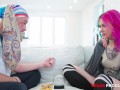 A Cute Emo Teen gets Anal by her False Medium