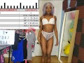 Ebony Babe GRWM Romper Try on Haul - Sexy Lingerie Start to Finish