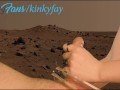 CUTE GIRL EDGES SUBMISSIVE FRIENDS COCK TO MULTIPLE ORGASMS ON MARS