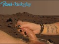 CUTE GIRL EDGES SUBMISSIVE FRIENDS COCK TO MULTIPLE ORGASMS ON MARS