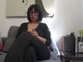 stepmom is SHOCKED when her stepson starts masturbating iin front of her