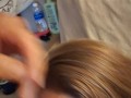 Pretty Girl Sucking Dick and Then Getting Fucked
