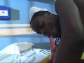 Two horny nurses get their holes filled with toys and black cock