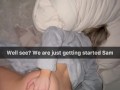 Cheating Teenage Slut Can’t help but Remove Condom for Massive Creampies on Snapchat 😰