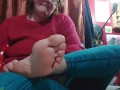 Foot Rub with Lotion SFW