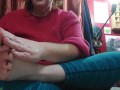 Foot Rub with Lotion SFW