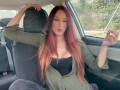 Artemisia Love quick 420 Smoke Sesh in the car Italian\big tits/Smoke Fetish OF@ArtemisiaLove101