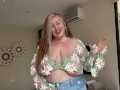 big boobs youtuber bra vs no bra compilation - G-CUPS in a shirt