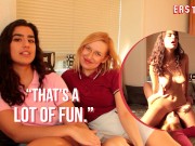 Ersties - Sexy German Babes Have Hardcore Lesbian Sex With a Blindfold