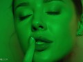 ULTRAFILMS Super hot girl Sybil oiling herself and masturbating