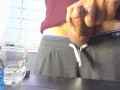 wet messy precum leaking precum dripping teaser