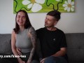 Amateur DP Anal Sex On Sofa - Lustery