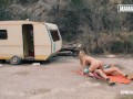 Sexy Russian Blonde Begs For Hardcore Outdoor Sex - MAMACITAZ