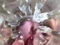 Close up camera in pussy. Sweet Cum inside pussy.