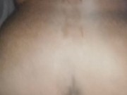 BBW CREAMY PUSSY ROCKING BACK ON GORILLA DICK!!!!!!!!!