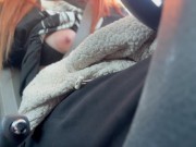 Italian Horny Milf Artemisia Love Sexy Car Ride Big Tits Flashing OF@ArtemisiaLove101 for more