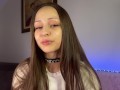 Petite Girl in Stockings Play With Asshole. Gape. Double Dildo. 4k