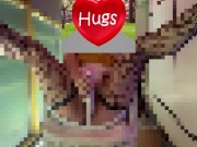 ❤️テラスで隣の声が丸聞こえで❤️