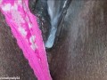 Cleaning Her CREAMY PUSSY Dripping with PUSSY GROOL
