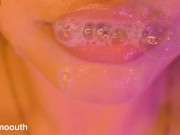 Very dirty facial saliva destroyed my throat