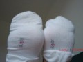 Mistress shows and orders to smell her feet in white socks, foot worship POV