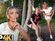 MOMMY4K. Jogging ended up as riding a big cock and mature pussy licking. Hot sex with Malusha & Moon Imp