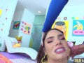 TRUE ANAL Perky brunette Ivy Ireland wants her delicious booty fucked and filled up