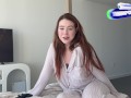 Horny VIRGIN Big Titty Step-Sis SNEAKS Into My Room For First Orgasm