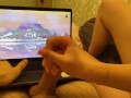 Stepsister Makes Me Play Her Favorite Game - Long Handjob