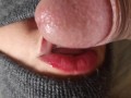 Blowjob closeup