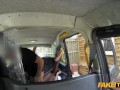 Fake Taxi Cumshot Compilation with ebony MILF, facials, creampie, doggy style and cumming on pussy