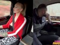 Female Fake Taxi He empties his balls into my pussy to calm his nerves