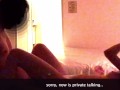 「いっぱい出して」の声に対面座位のまま中出し！