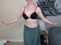 Practicing Belly Dance