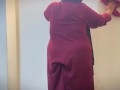 Arabian Sexy Hotel Maid Make Me Horny By Show Her Huge Booty When She Clean My Room - BBW Hot Maid