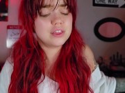 Amateur Redhead Laughs at Your Tiny Cock and Denies You Orgasm