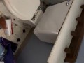 Dirty slut sucks my dick in the trap bathroom