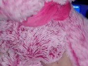 Pink teddy fuck
