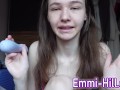 18yo German Teen With biggest Labia fuck herself