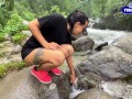 Sex Blog - Tourist Couple Walking in Nature and Having Sex