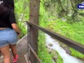 Sex Blog - Tourist Couple Walking in Nature and Having Sex