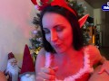 The best gift for Christmas is a blowjob from stepmom