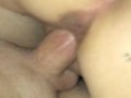 Teen Slut Riding Husbands Dick Closeup & Husband POV