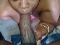STUFFING WET MOUTH EBONY THROAT WITH FAT DICK BEFORE BBC CUMS ON HER LIPS!!!!!!!!!!!!