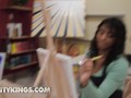 REALITY KINGS - Horny Babe Emma Shay Seduces Lucky To Fuck Her In The Art Class