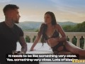 Andrea Retali and her babe love a gonzo hookup in the sunset's embrace - Full HD porn!