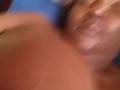 Horny Black SSBBW Stepmom Masturbating and Teasing with Her Sexy Fat Curvy Body