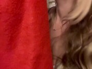 EMPTYING SANTA NUTS WITH MY MOUTH 👄 🎅💦💦💦