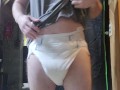 Squishy full wet diaper