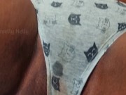 The SMELL of My DIRTY PUSSY and BUTTHOLE was Too Much for Him to Handle.......🤭👙👅